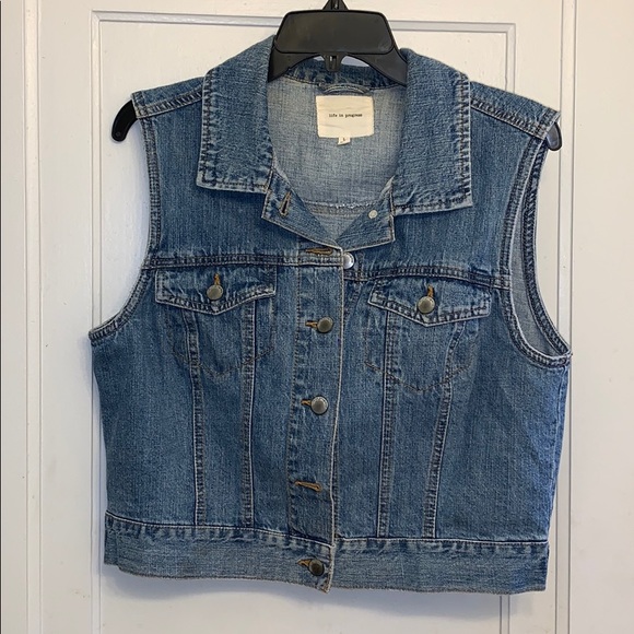 Denim Life In Progress Vest - Picture 1 of 4